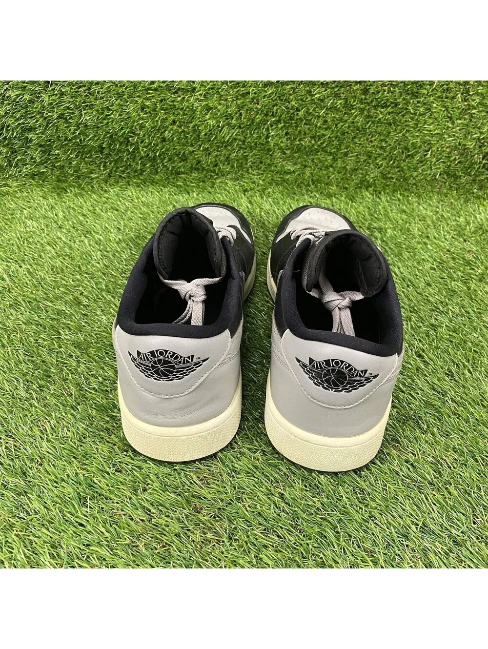 Nike Air Jordan Retro One 1 Golf Low Shadow Black Gray White Mens Size 12